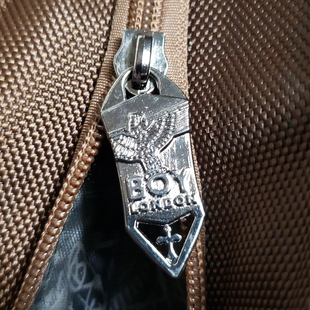 BOY LONDON Messenger Bag Faux Leather and Cordura - Picture 8 of 16